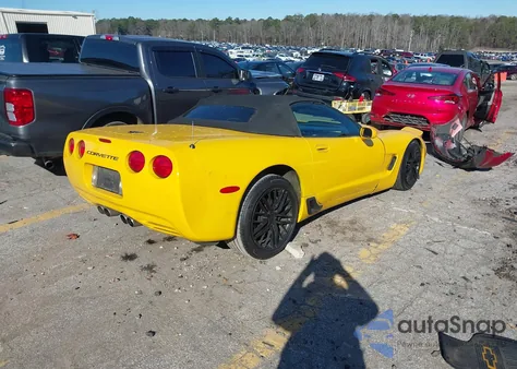 2002 Chevrolet Corvette from USA, damaged, VIN 1G1YY32G225108870
